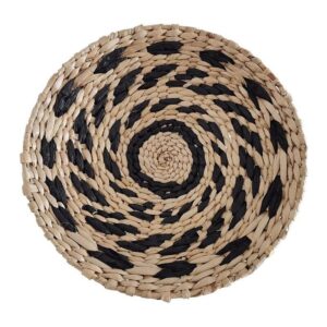 elegant nordic inspired handwoven rattan wall decor