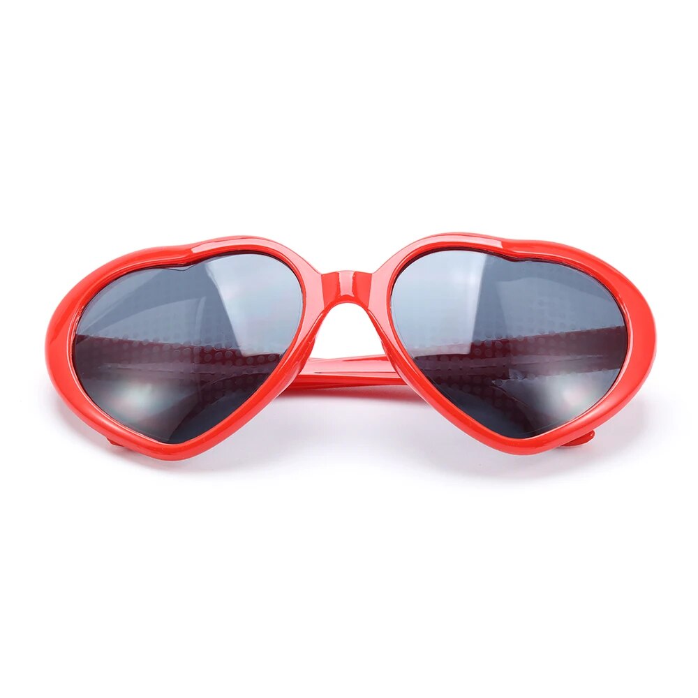 Heart-Shaped Light Transforming Sunglasses 10321 B6127a