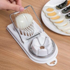 efficient 2 in 1 egg slicer