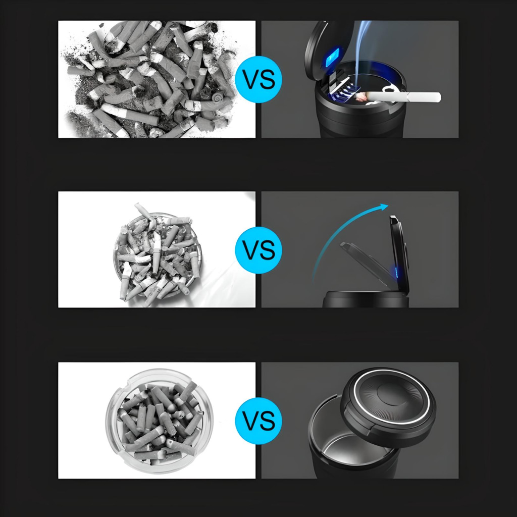 portable led lit pop up car ashtray portable led lit pop up car ashtray