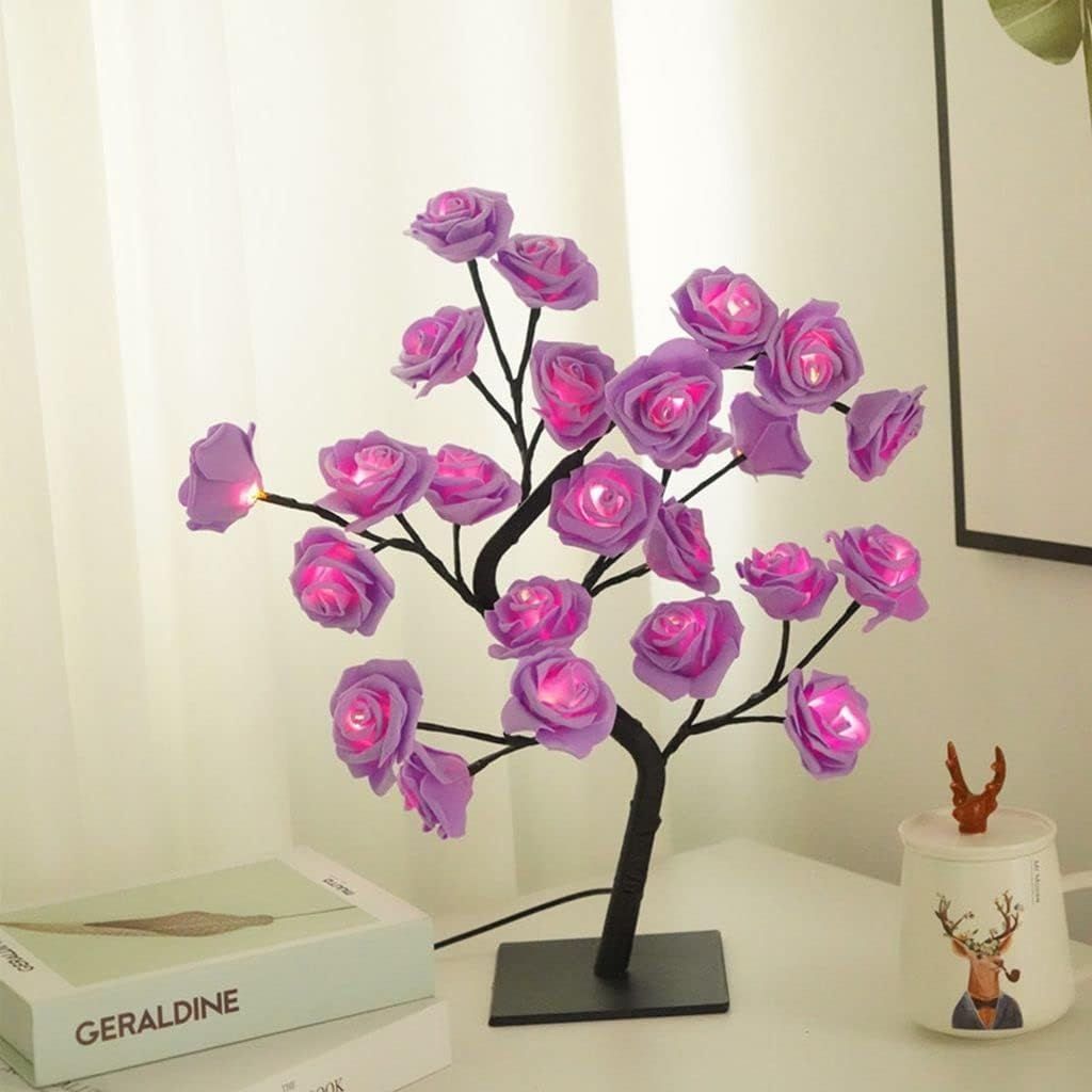 led rose flower tree lamp led rose flower tree lamp