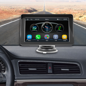 universal 7 inch touchscreen car mp5 player with wireless apple carplay & android auto