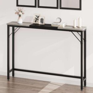 elegant slim console table