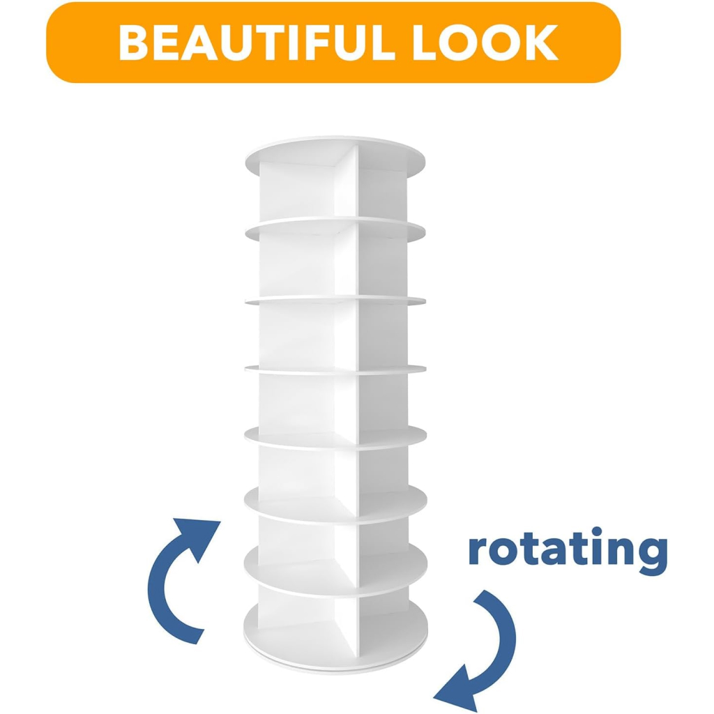 360° rotating shoe rack tower 360° rotating shoe rack tower