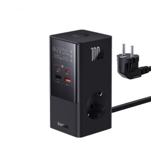 100w fast usb charger 6 in 1